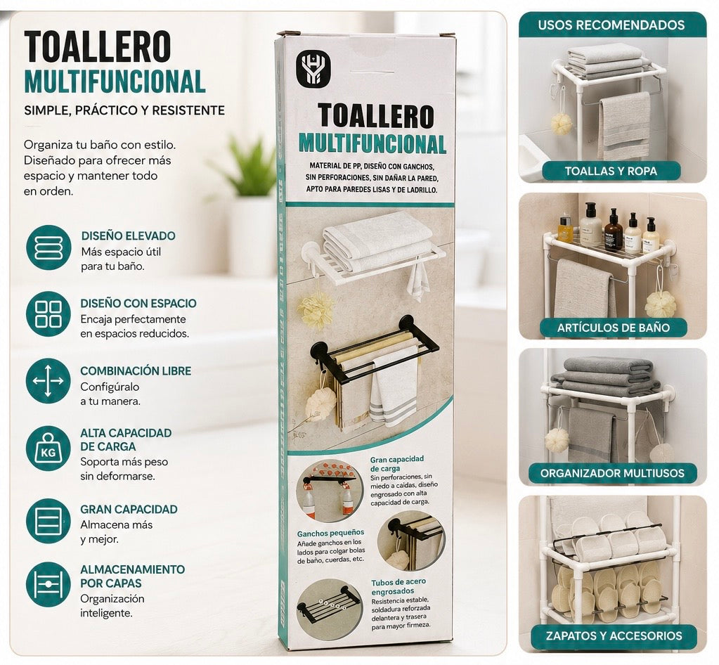 •TOALLERO PARA PARED•