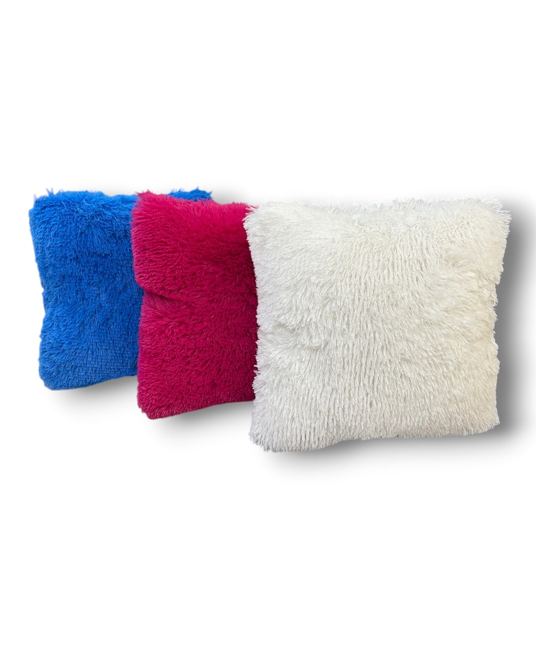•ALMOHADA PELUDA DECORATIVA•