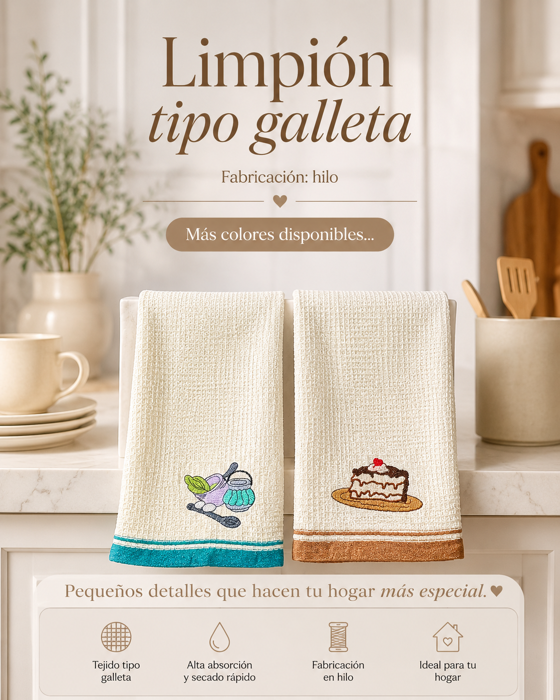 •LIMPIÓN TIPO GALLETA•